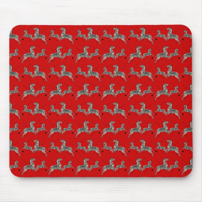Mousepad Red Tenenbaums Zebra Wallpaper Impressão (Frente)