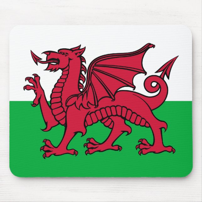 Mousepad Red Welsh Dragon (Frente)