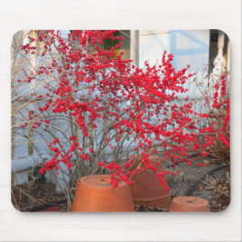 Mousepad Red Winter Berries - Martha's Vineyard