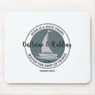 Mousepad Redding E Pesca Dufresne Vintage Zihuatanejo M