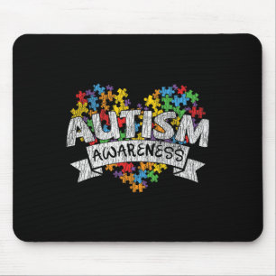 Mousepad Rede Nacional de Autismo Mês de Crianças Autistas