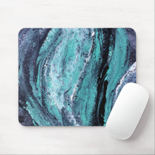 Mousepad Redemoinho Preto Verde