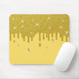 Mousepad Reduzir o Efeito Dourado da Glitter e as Sparkles