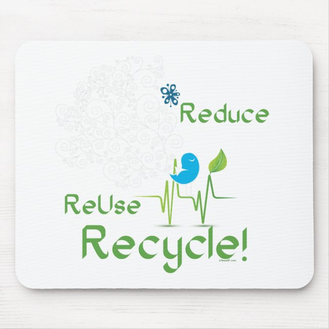 Mousepad Reduzir pássaroBLK (Frente)