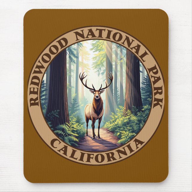 Mousepad Redwood National Park California (Frente)