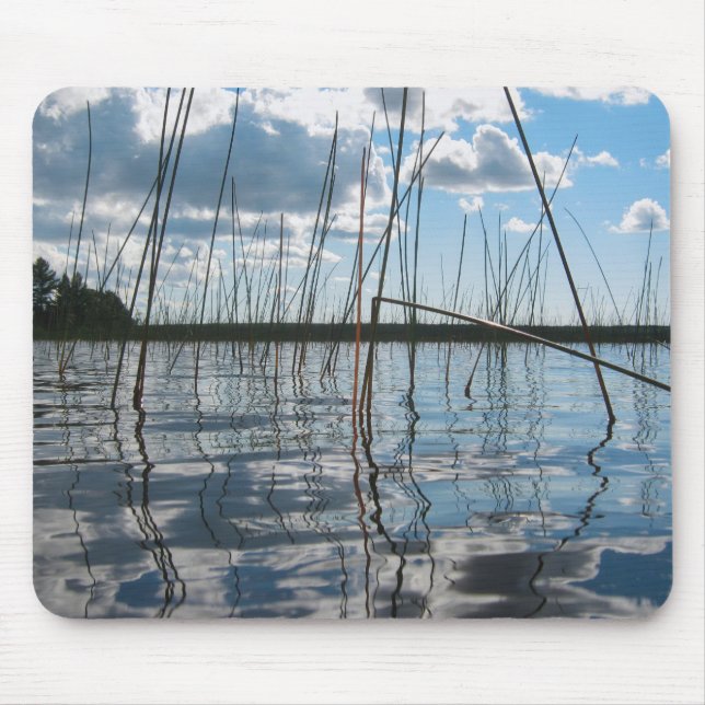 Mousepad Reeds and Reflections on Rice Lake (Frente)