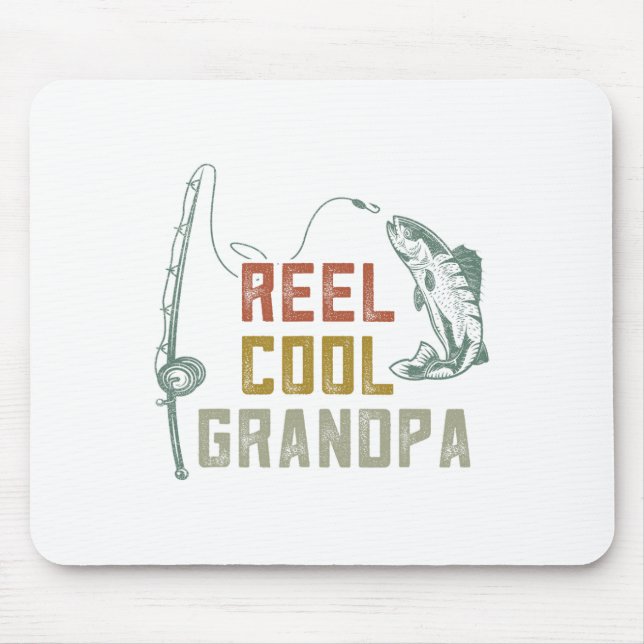 Mousepad Reel Legal Vovô, Pesca S (Frente)