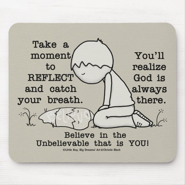 Mousepad Refletir (Frente)