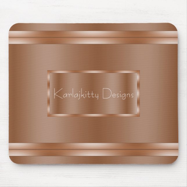 Mousepad Reflexão de cobre (Frente)