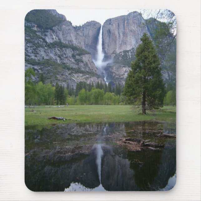 Mousepad reflexão de Yosemite Falls (Frente)