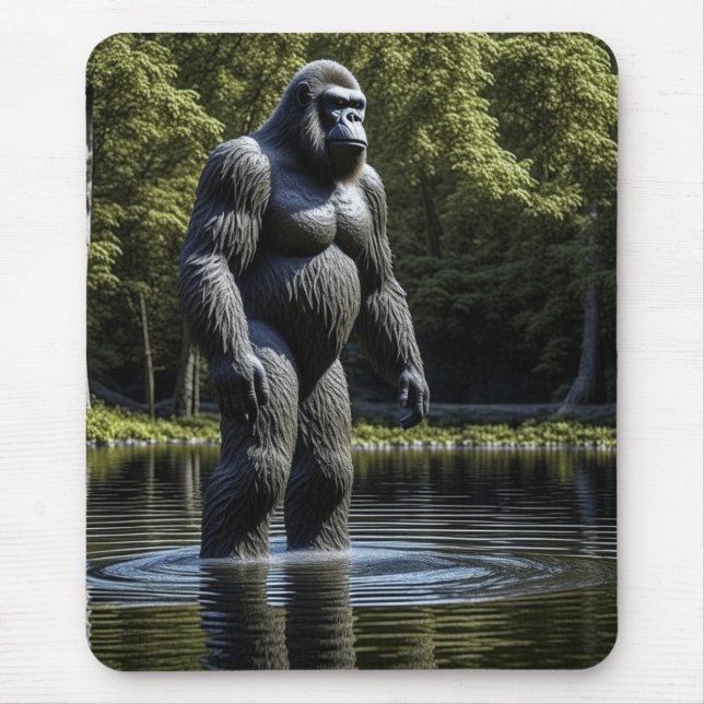 Mousepad Reflexão do Pé-Grande na Água (Frente)