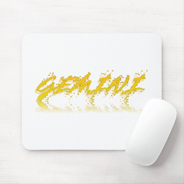 Mousepad Reflexão Gemini (Com mouse)