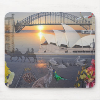 Mousepad Reflexões do Port Arthur da onça Sydney