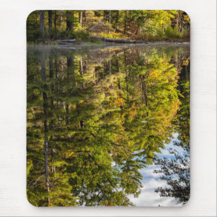 Mousepad Reflexões no Lago Vermelho da Águia Montanhas br