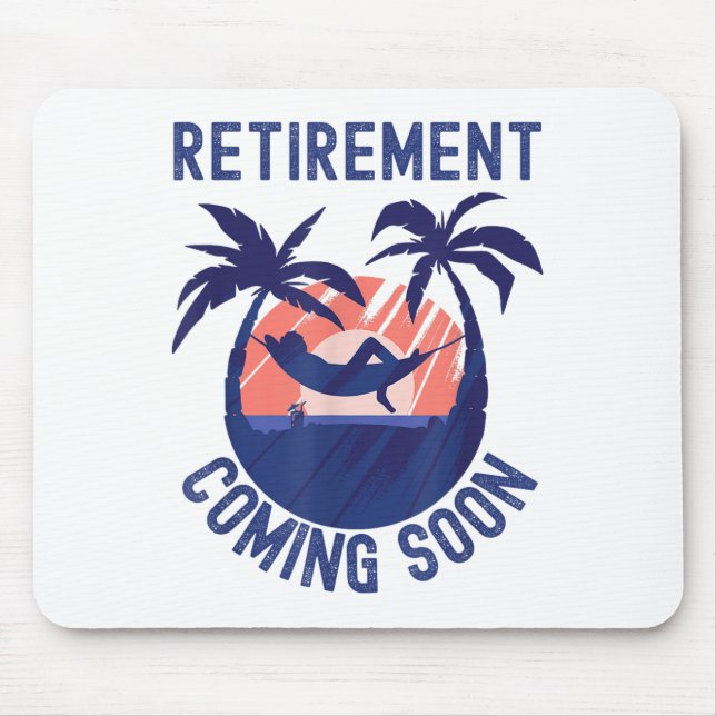 Mousepad Reforma Quase Aposentada Em Breve Engraçado Retiri (Frente)