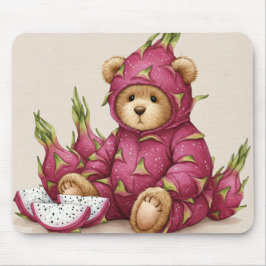 Mousepad Refrescando a Fruta do Dragão por Natasha Us