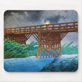 Mousepad Refrigere a arte japonesa de Kawase da floresta do