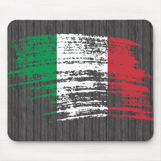 Mousepad Refrigere o design italiano da bandeira (Frente)
