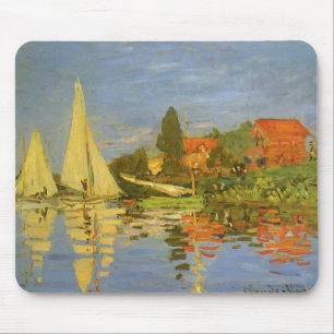 Mousepad Regata em Argenteuil por Claude Monet