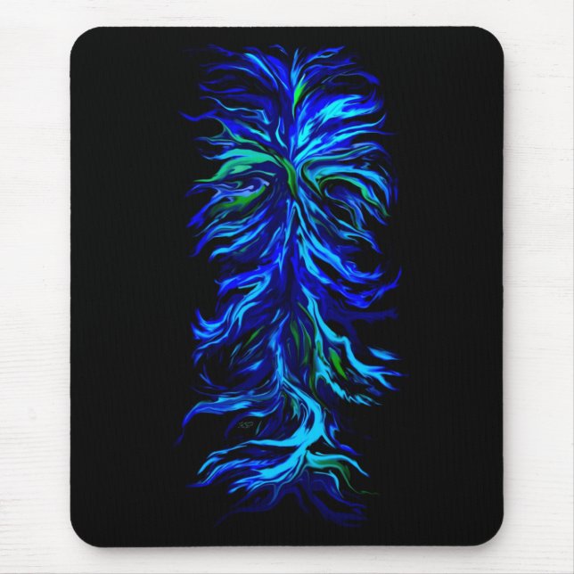 Mousepad Regenbogen abstrakt Fantasyart (Frente)