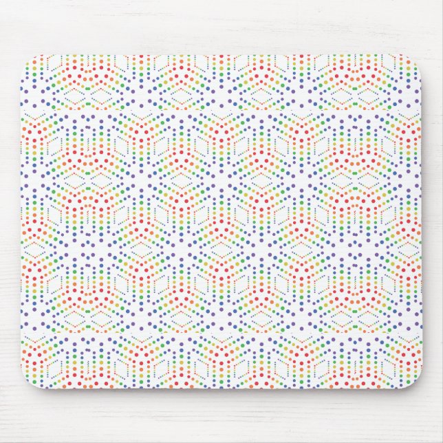 Mousepad regenbogen grafisch (Frente)