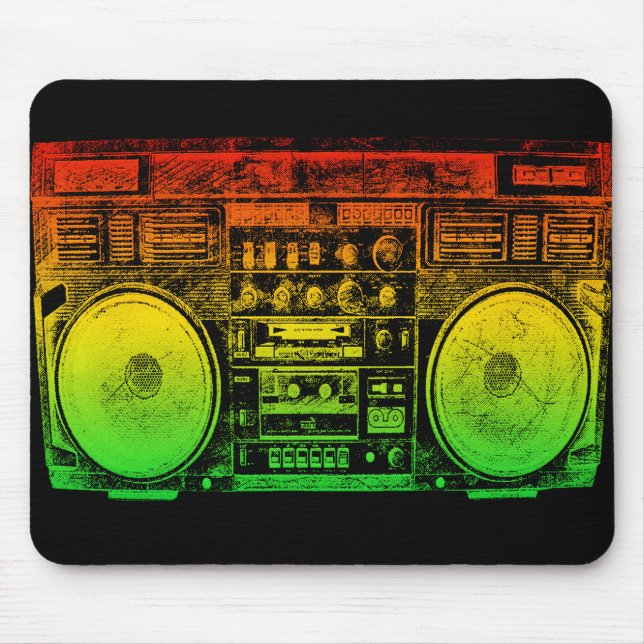 Mousepad Reggae Boombox (Frente)