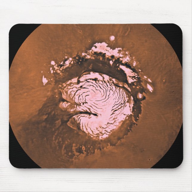 Mousepad Região de Mare Boreum de Marte (Frente)