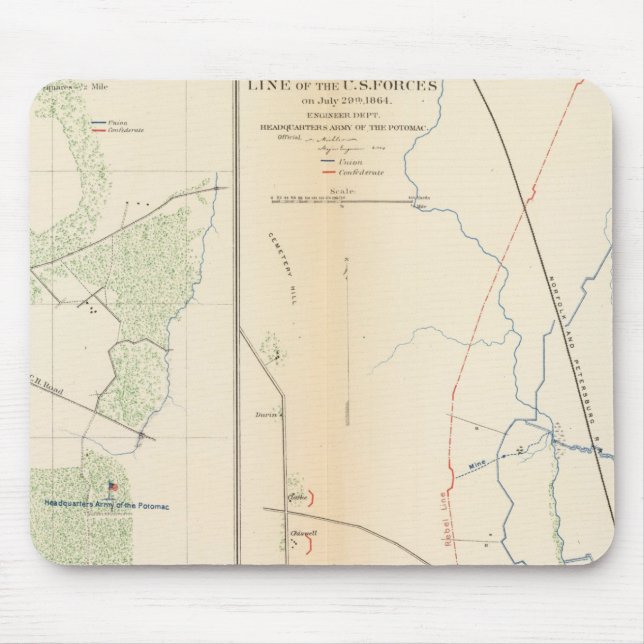 Mousepad Região de Petersburgo (Frente)