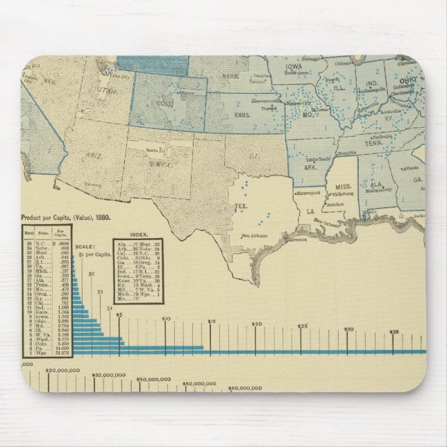 Mousepad Regiões mineiras do carvão (Frente)
