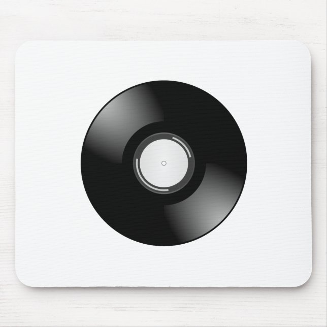 Mousepad Registro de vinil por Chillee Wilson (Frente)