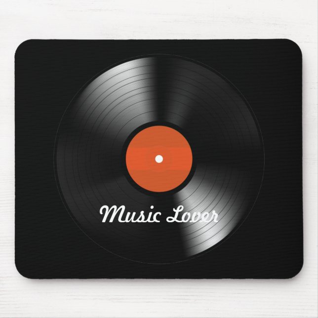 Mousepad Registro de vinilo (Frente)