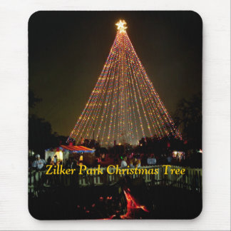 Mousepad Registro de Yule, árvore de Natal do parque de