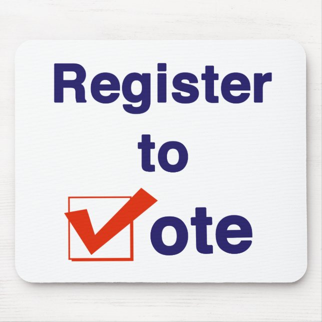 Mousepad Registro Para Votação 2026 (Frente)