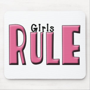 Mousepad Regra das meninas