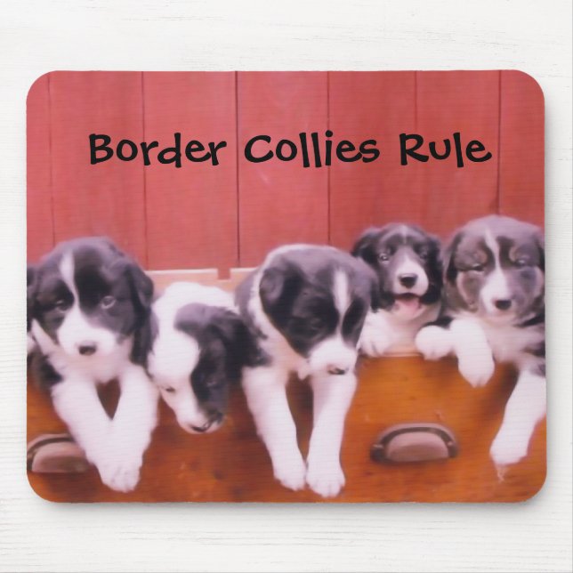 Mousepad Regra de Collies de Borda (Frente)
