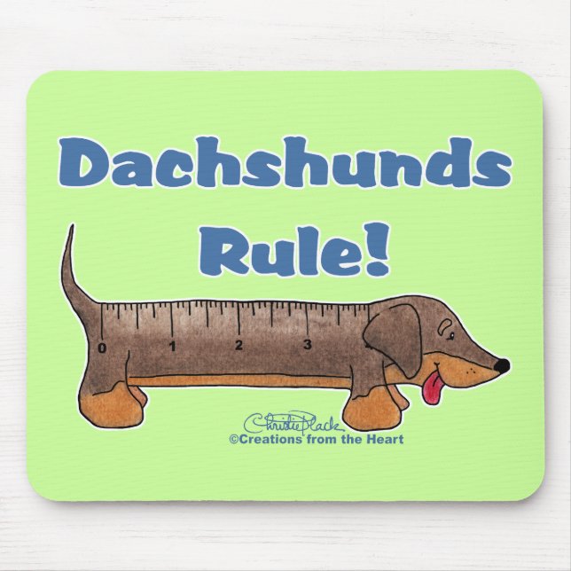 Mousepad Regra de Dachshills (Frente)