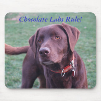 Mousepad Regra dos laboratórios do chocolate!