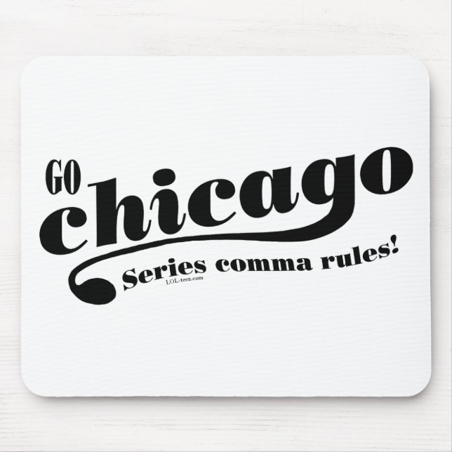 Mousepad Regras de Chicago (Frente)