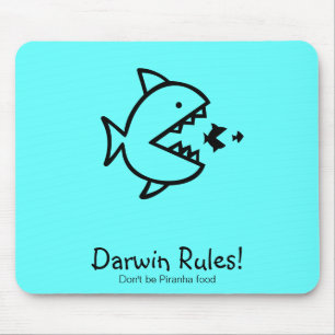 Mousepad Regras de Glow_Darwin do oceano!