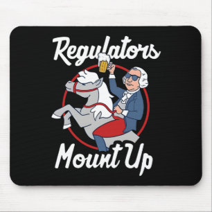 Mousepad Reguladores Montam 4 De Julho Divertido Independên