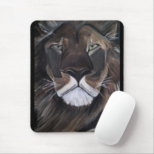 Mousepad Rei das Feras Pintura por Alfred Fox