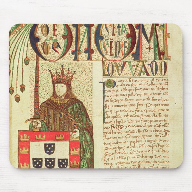 Mousepad Rei de John II de Portugal (Frente)