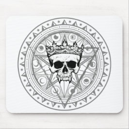 Mousepad Rei do Morto: Escuro Vampiro Real Sigil White