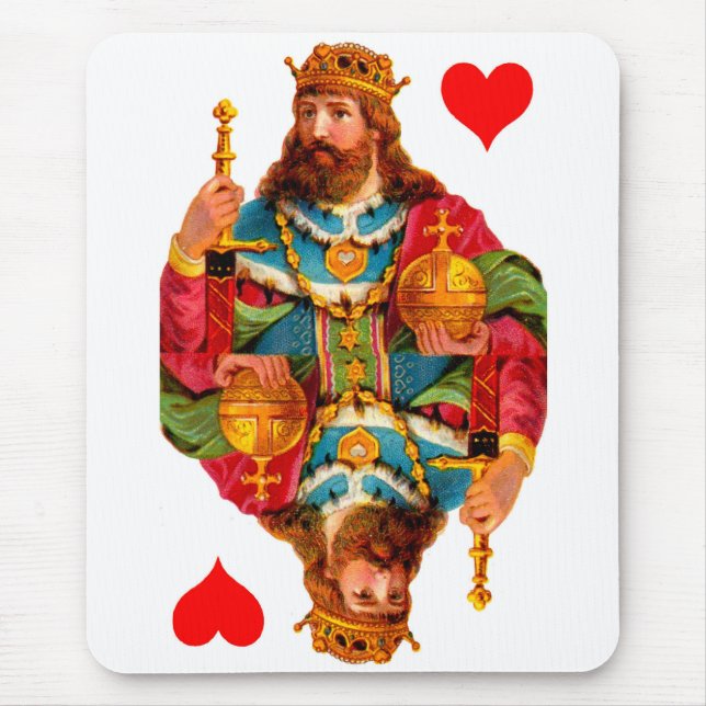 Mousepad Rei dos Corações (Frente)