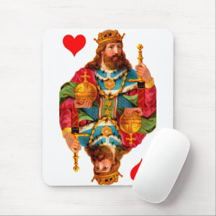 Mousepad Rei dos Corações