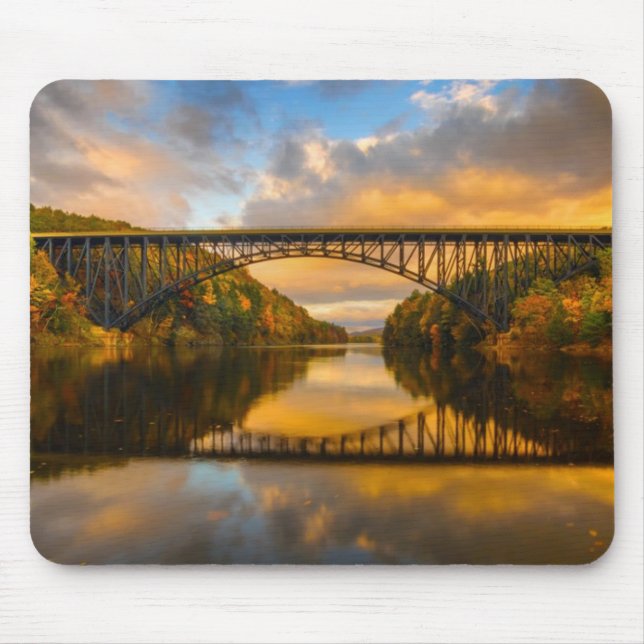 Mousepad Rei francês Ponte na queda (Frente)