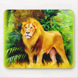 Mousepad Rei Leão Na Selva. Comprar Agora