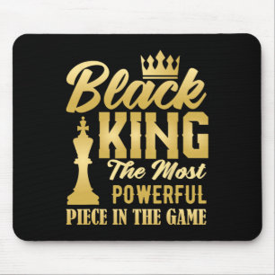 Mousepad Rei Negro O Mais Poderoso Peço Dos Homens Do Jogo