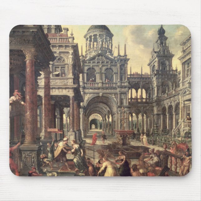 Mousepad Rei Solomon e rainha de Sheba (Frente)