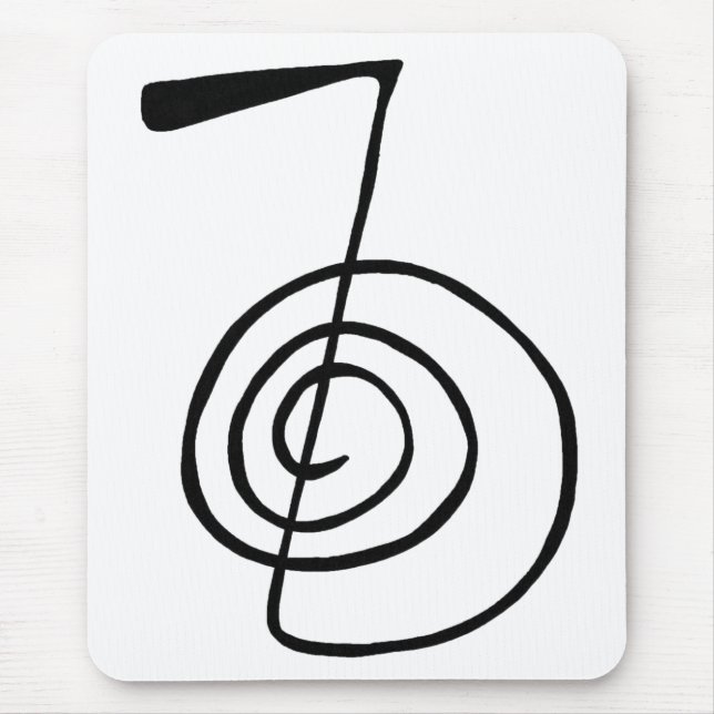 Mousepad Reiki: Cho Ku Rei: O Cartaz do Símbolo de Energia (Frente)